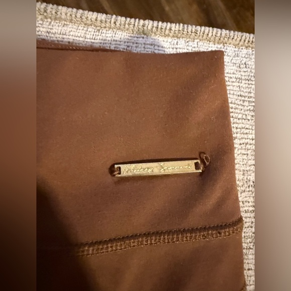 GYMSHARK X WHITNEY SIMMONS Brown High-Waisted Leggings size small - Picture 3 of 6